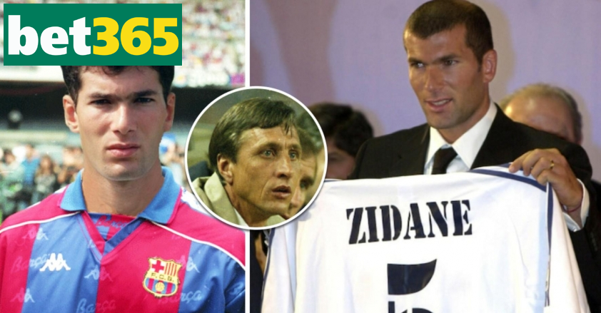 Zidane đã đạt thỏa thuận miệng gia nhập Barca với Johan Cruyff.